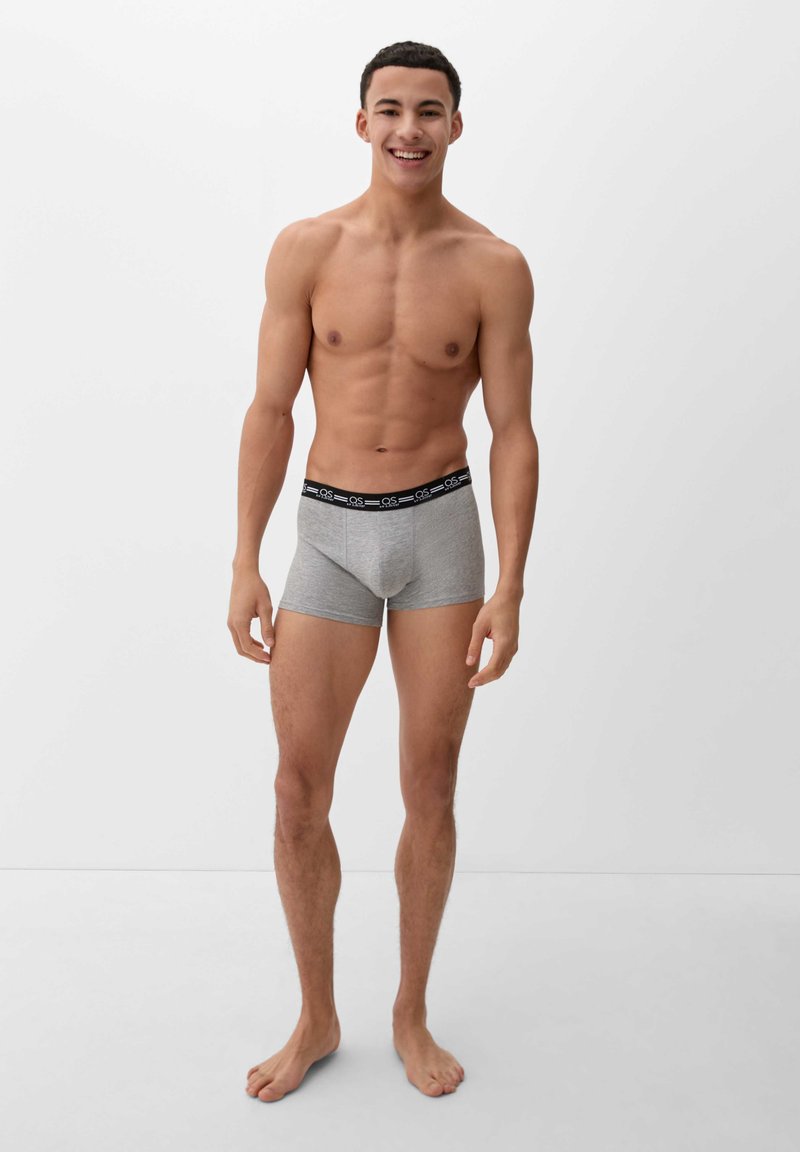 QS 3ER-SET - Boxerbriefs - grau meliert