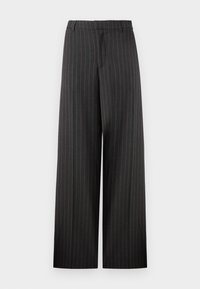 TAILOR PANTS - Παντελόνι - black/red pear