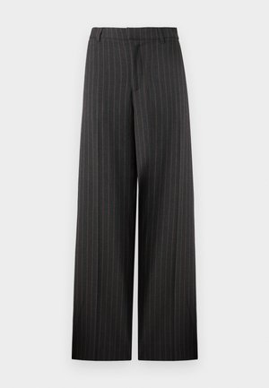 Copenhagen Muse TAILOR PANTS - Pantaloni - black/red pear