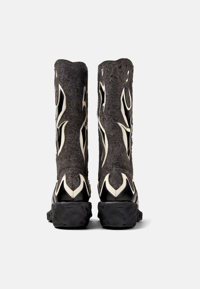 CAMPERLAB VENGA - Biker-/cowboynilkkurit - grau schwarz