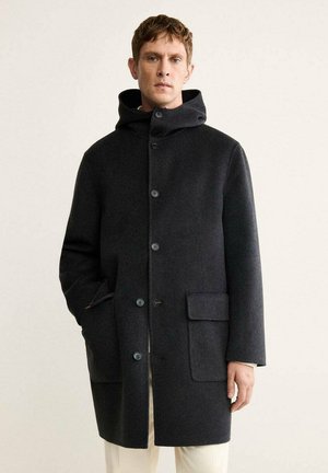 Cappotto corto - mottled grey