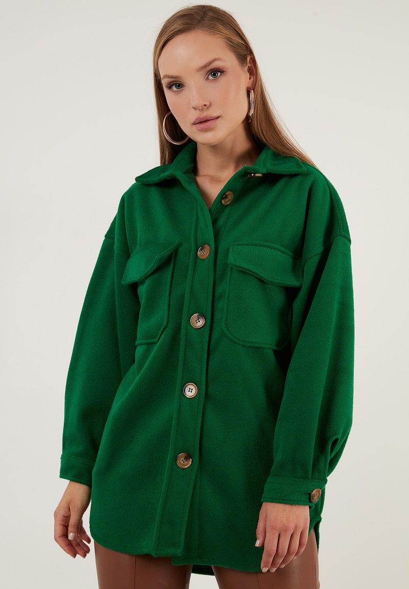 LELA LOOSE FIT Summer jacket color/green Zalando.ie