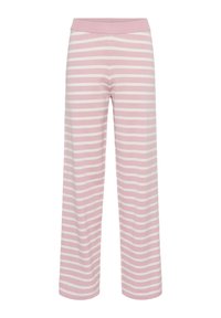 MILA STRIPED - Broek - pink nectar ice mel stripe