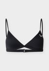 ESSENTIALS FIXED - Haut de bikini - anthracite