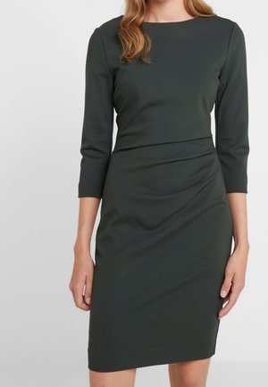 Shift dress - dark green