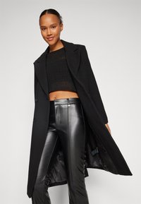 ONLY ONLMONIKA COAT  - Klasický kabát - black