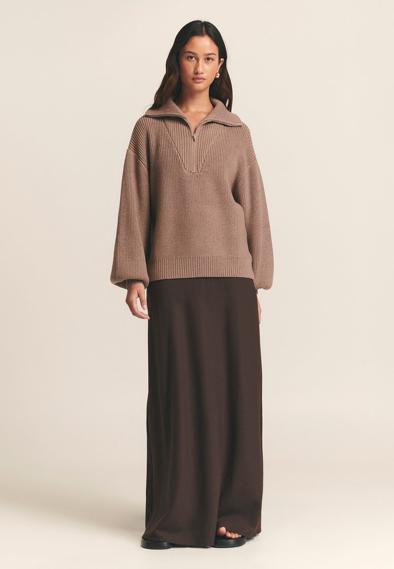 ST MRLO Svetrík - dusty brown