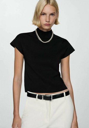 Mango T-Shirt basic - black