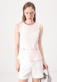 Guess AMBRE PEPLUM - Toppi - low key pink