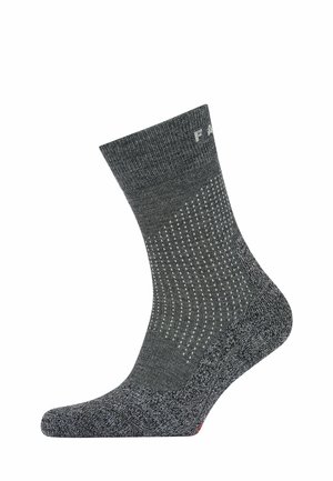 FALKE SOCKEN STABILIZING - Sportsokken - asphalt mel. (3180)
