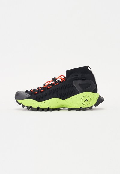 adidas by Stella McCartney SEEULATER - Pārgājienu apavi - core black/solar green/active orange