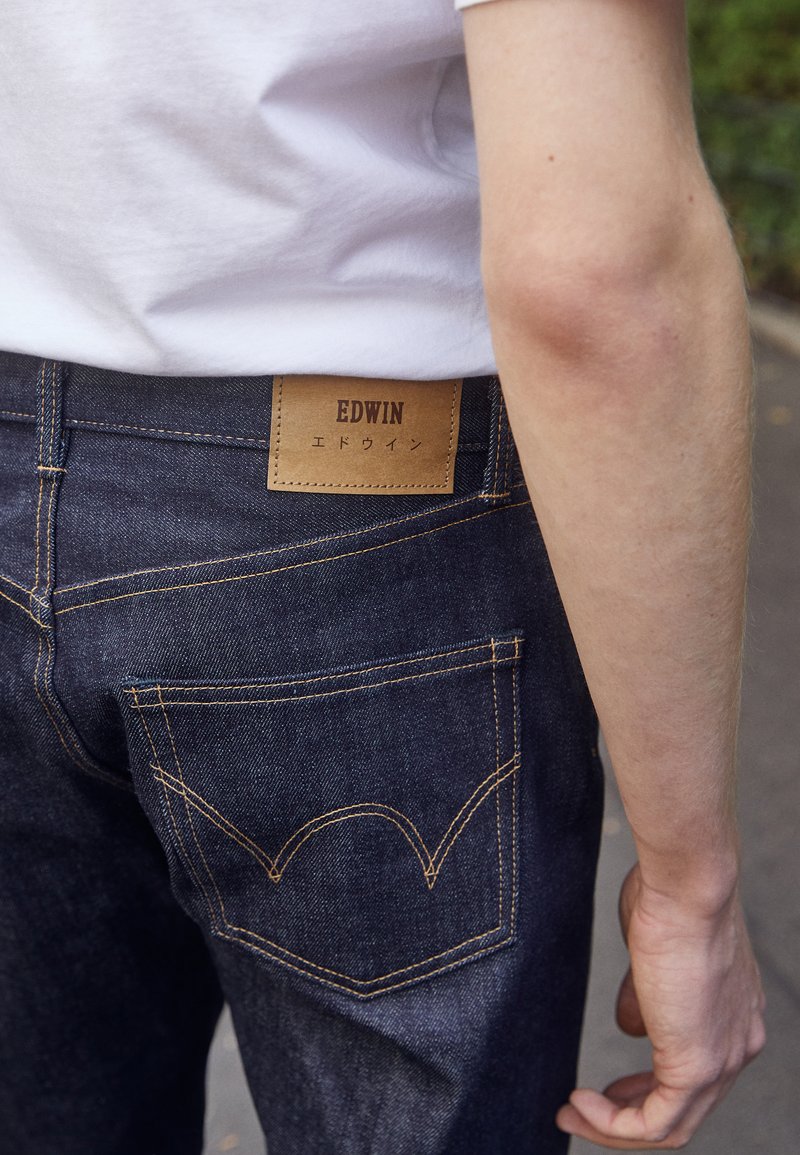 Edwin REGULAR TAPERED Straight leg jeans blue/darkblue denim Zalando