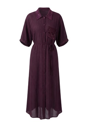 faina Skjortekjole - purple