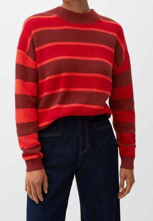 Jersey de punto - dark red