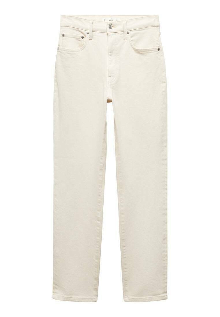 Mango Slim fit jeans crème