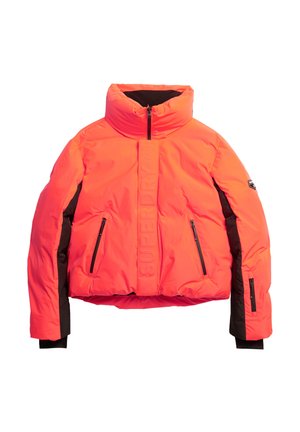 Superdry & Co SLALOM PUFFER  - Winter jacket - volcanic coral