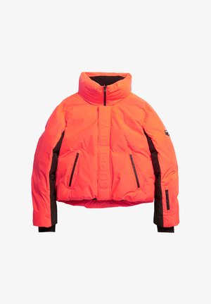 Superdry & Co SLALOM PUFFER - Winter jacket - volcanic coral