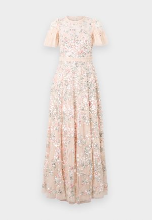 Needle & Thread DREAM GARLAND GLOSS ROUND NECK GOWN - Gallakjole - apricot