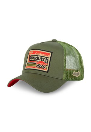 TRUCKER AVEC EN SERGÉ DE  ET BRODERIE SURF  - Casquette - kaki