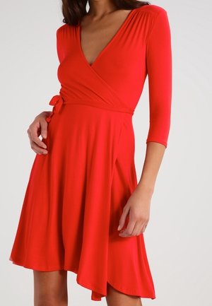 Jerseykleid - red