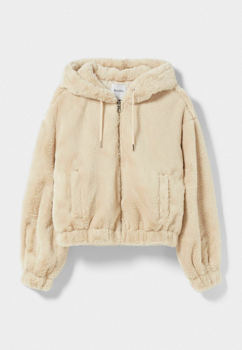 Bershka Winterjas crème Bershka Winterjas crème