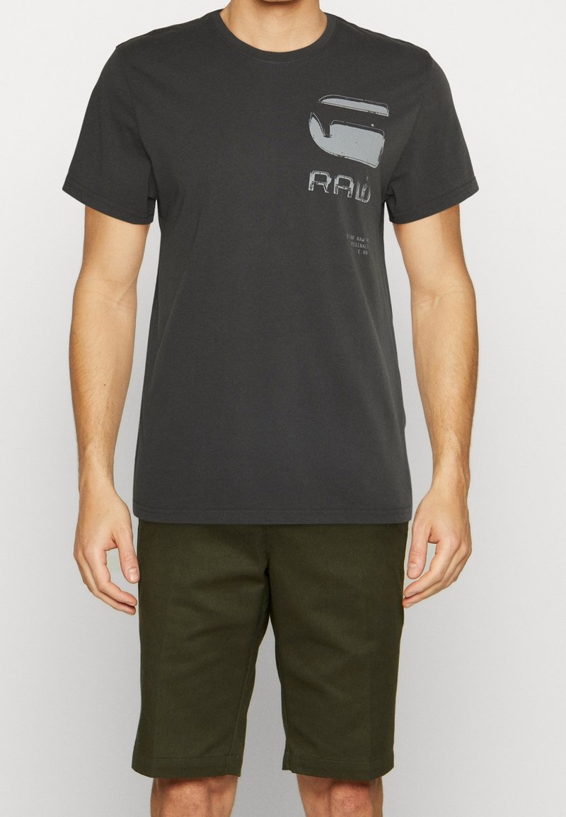 G-STAR T-shirt con stampa - anthracite
