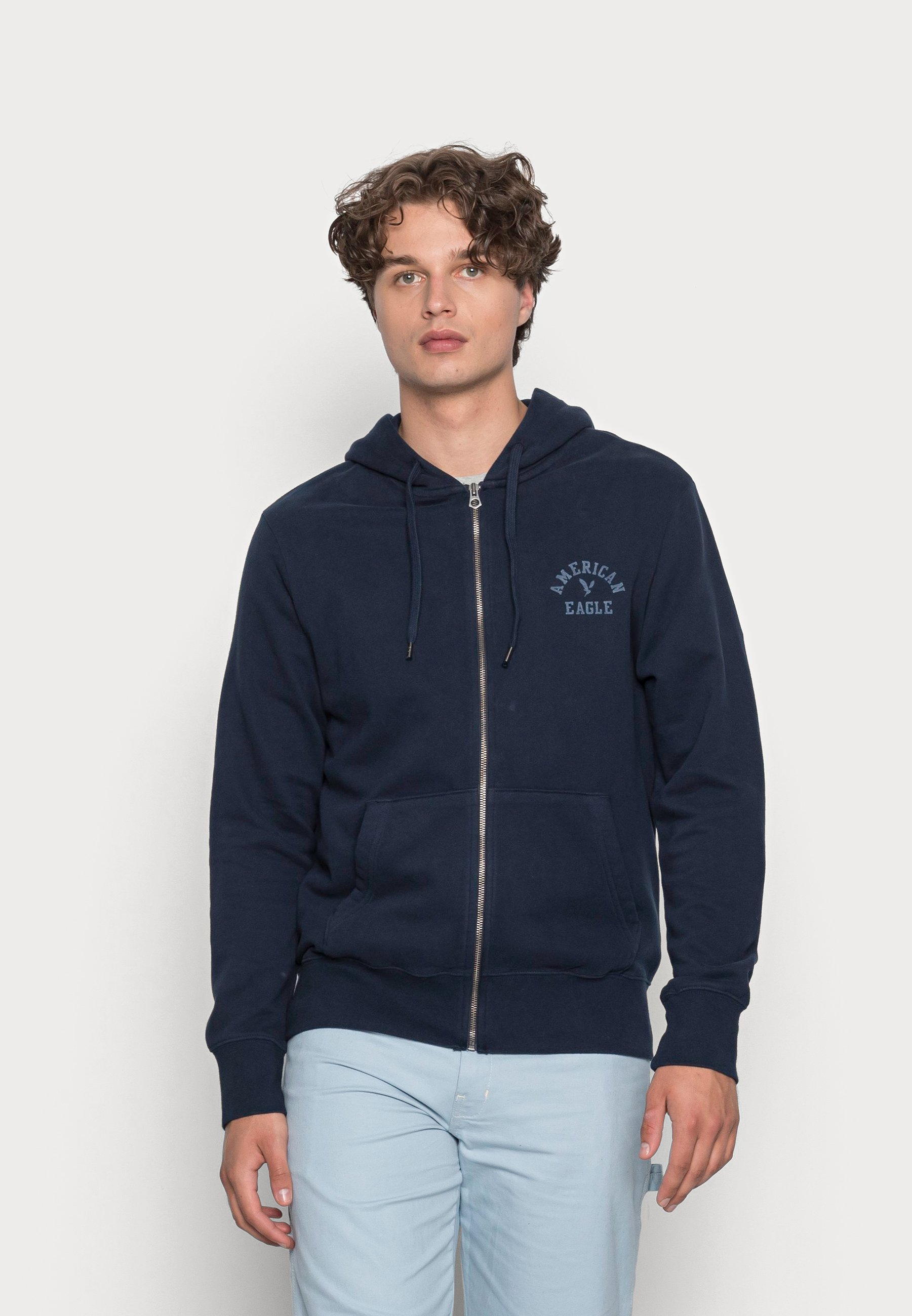 american eagle blue sweatshirt