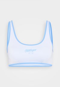 ESSENTIALS BRALETTE LOGO - Bikiniöverdel - sweet blue