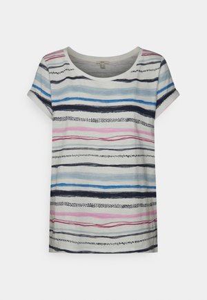 T-shirt con stampa - off white