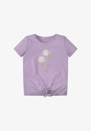 T-shirt con stampa - soft lavender