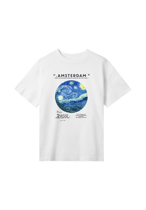 APOH LONDON APOH VAN GOGH AMSTERDAM - T-Shirt print - white