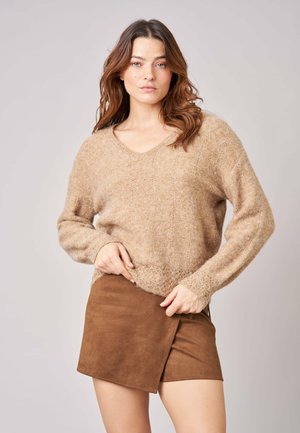 DEELUXE, DEELUXE ORIGINAL PULL MARCY - Pullover - kamel