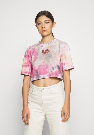 ARIEL - Print T-shirt - tie dye red