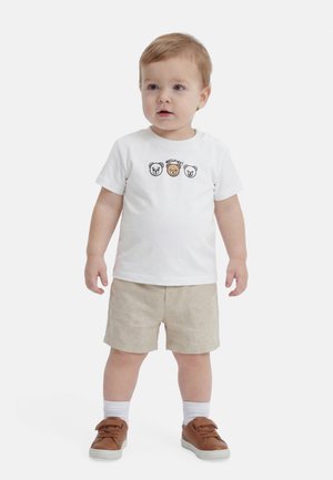 BABY ADDITION UNISEX - T-shirt imprimé - bianco ottico