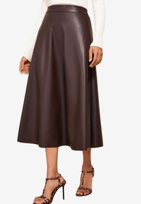Friends Like These REGULAR FIT FULL HEM - Fustă în formă de A - brown