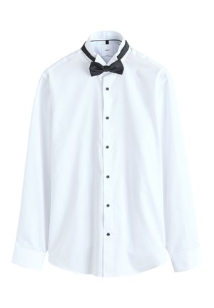 Next, SLIM FIT - OCCASION SHIRT, BOW TIE AND CUMBERBUND SET . - Hemd - white black