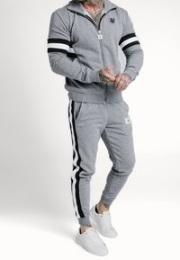 SIKSILK Sweater met rits - mottled grey