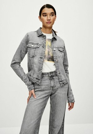 REGULAR FIT - Chaqueta vaquera - grey