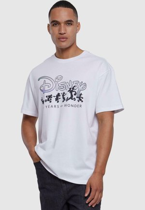 UNISEX DISNEY 100 YEARS OF LOGO  - T-shirt imprimé - white