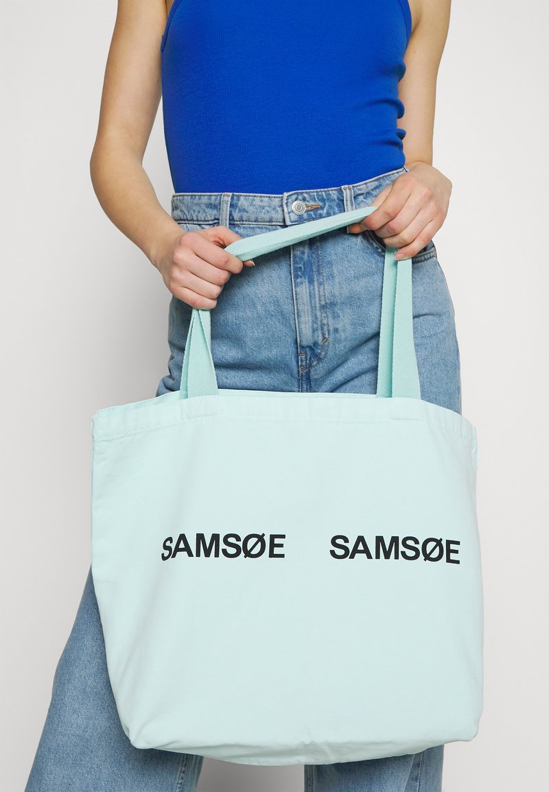 Samsøe Samsøe FRINKA - Saco de mão - iced aqua