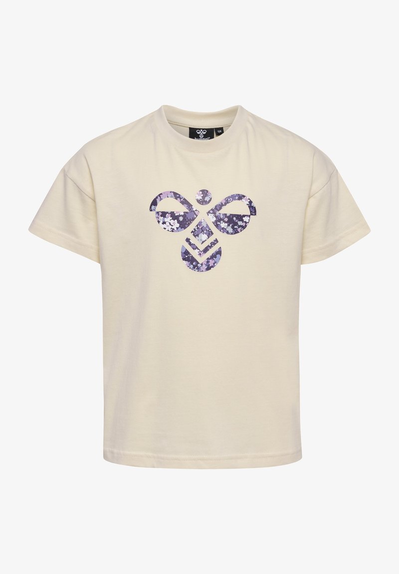 Hummel LIBI - Trükipildiga T-särk - whitecap gray