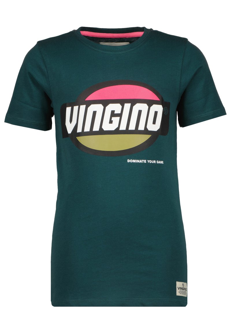 Kinder T-Shirts | Vingino HUFO T-Shirt print sacramento green/grün - RG67681 Kinder T-Shirts | Vingino HUFO T-Shirt print sacramento green/grün - RG67681