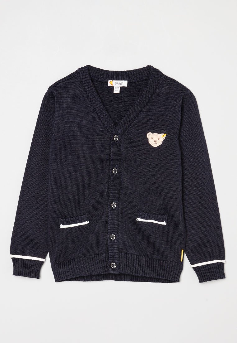 Steiff Vest donkerblauw