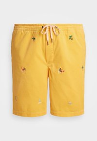CFPREPSTERS FLPOLO PREPSTER CORDUROY SHORTAT FRONT - Shorts - beach yellow