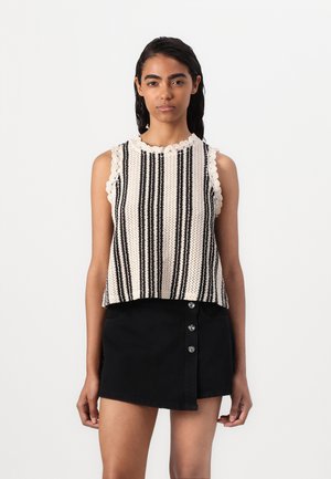 OBJOLAF - Trui - sandshell/black