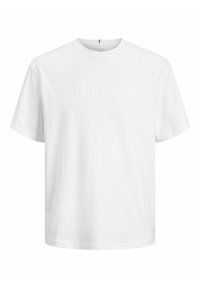 JORFREDERIKSBERG SS CREW NECK NOOS - Majica kratkih rukava s printom - bright white