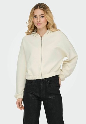 ONLY KAPUZEN ONLSCARLETT - Sweat zippé - birch