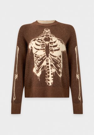 AllSaints, RIBSPILL - Пуловер - hot choc brown