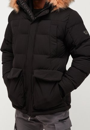 Winterjacke - black