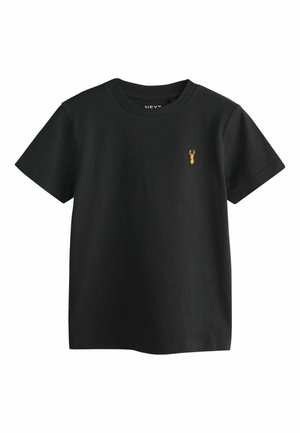 REGULAR FIT -  SHORT SLEEVE  - T-Shirt basic - black